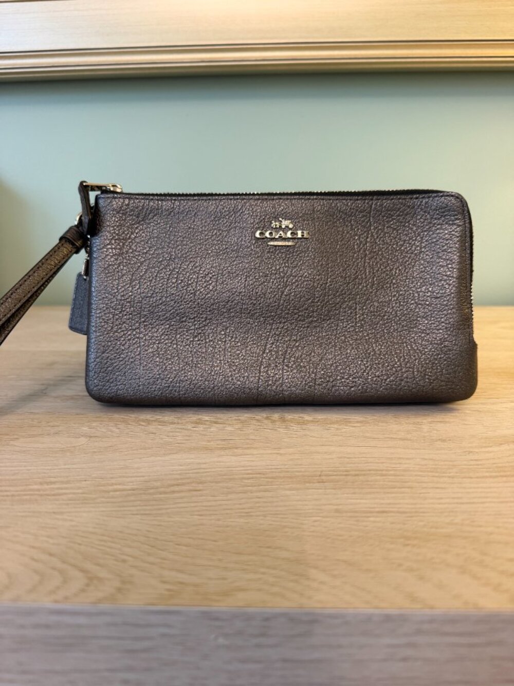 COACH Madison Double-Zip Wristlet